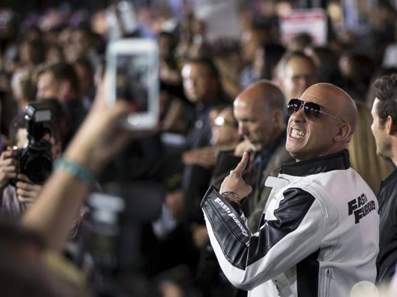 Lo scatenato Vin Diesel. (Reuters)